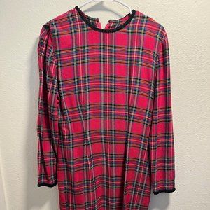 Vintage Plaid Dress